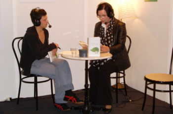 Johanna König liest auf der Frankfurter Buchmesse
