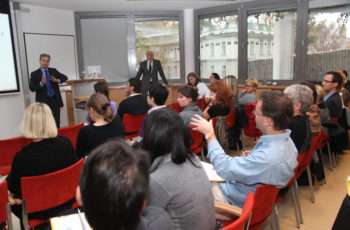 Interessanter Pathologen-Workshop mit Koryphäe Fraser Symmans in Wien