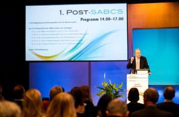 ABCSG-Präsident Univ.-Prof. Dr. Michael Gnant eröffnet den 1. Post-SABCS.