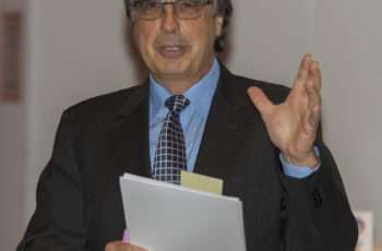 ABCSG-Vorstandsmitglied und Vorsitzender des Abends: Univ.-Prof. Dr. Hellmut Samonigg