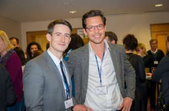 Die beiden abcsg.future-Stipendiaten Dr. Paul Schlagnitweit aus Linz und Dr. Christoph Suppan aus Graz (v.l.n.r.).