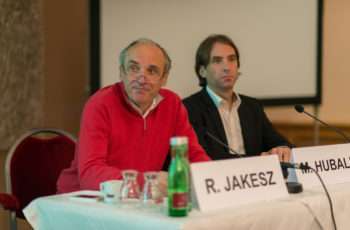 Vorsitzende des Blocks „Adjuvante Protokolle und Registerstudien“: ABCSG-Gründungspräsident Univ.-Prof. Dr. Raimund Jakesz, OA Dr. Michael Hubalek