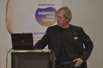 OA Dr. Manfred Kanatschnig brachte einen Fall über metastasierten Brustkrebs in der 2nd-Line-Therapie
