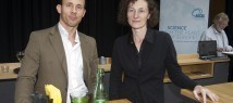 Vorsitzender Univ.-Prof. Dr. Florian Fitzal mit Referentin OÄ Dr. Renate Koplmüller.