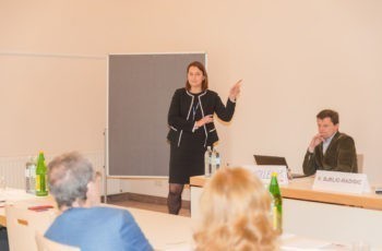 Auch bei den zeitgleich laufenden Workshops war das Interesse groß: Assoz. Prof. Priv.-Doz. Dr. Vesna Bjelic-Radisic und Prim. Univ.-Doz. Dr. Rupert Koller waren die Experten für „Onkoplastik und rekonstruktive Mammachirurgie“.