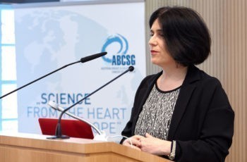 Erläuterte Do’s and Dont’s in der Karriereplanung: Maria Sibilia, Leiterin des Instituts für Krebsforschung.