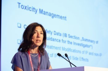 Marija Balic referierte über das Toxizitätsmanagement innerhalb von ABCSG 42/PALLAS.