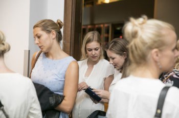 Großer Andrang bei der Registrierung.