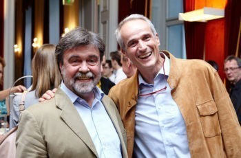Prim. Dr. Wolfgang Stiglbauer (links) und Prim. Univ.-Doz. Dr. Friedrich Längle aus Wiener Neustadt sind gut drauf.