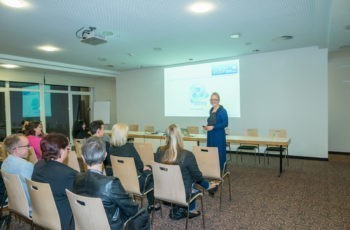Beim Come Together des Forum Study Nurses & Coordinators stellte Natalija Frank unter anderem den neu gegründeten Berufsverband vor.
