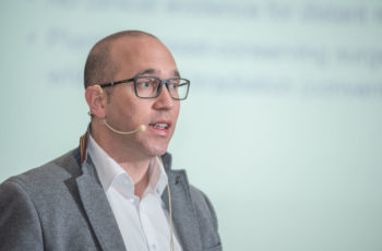 Natürlich auch wieder mit dabei: Michael Knauer kam aus St. Gallen, um ABCSG 43/INSEMA zu präsentieren.