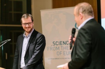 Auch nach dem umfassenden Vortrag noch gut drauf: Daniel Egle.