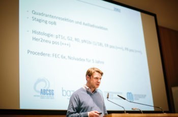 Georg Pfeiler stellte einen First-Line-Fall mit Pleuraerguss vor.