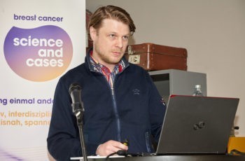 Georg Pfeiler ist schon ein Profi bei "Science and Cases".