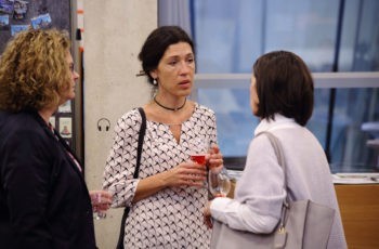 Prominenter Besuch: ABCSG-Vizepräsidentin Marija Balic.