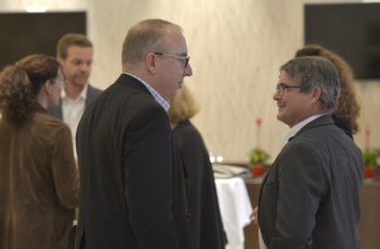 Tolles Vorsitz-Team: Michael Gnant (links) und Viktor Wette.