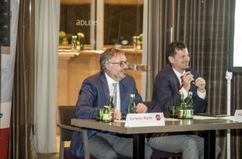 Auch hier war das Voting durchaus kurzweilig: Christian Marth und Holger Rumpold (v.l.n.r.).