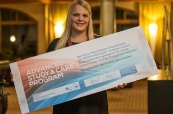 Nadine Fuchs, Breast Care Nurse aus St. Veit/Glan, kann sich nun mehrere Fortbildungen finanzieren.