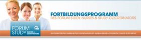 Fortbildungsprogramm Study Nurses & Study Coordinators 