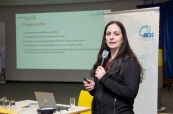 Maria Gold stellte den zweiten Case Report aus St. Pölten vor.