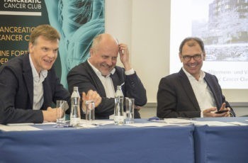 Gute Stimmung bei den Vorsitzenden: Martin Schindl, Dietmar Öfner-Velano, Ewald Wöll (v.l.n.r.).