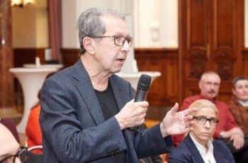 Auch ein treuer Besucher von ABCSG-Veranstaltungen: Michael Stierer.