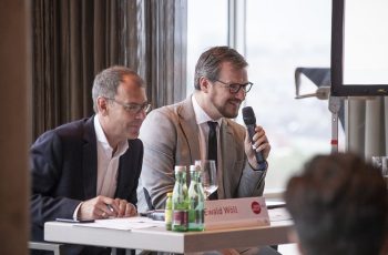 Waren guter Dinge: Ewald Wöll und Daniel Egle.