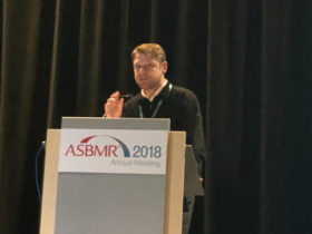 Georg Pfeiler präsentiert ABCSG 18 in Montreal