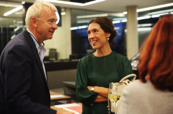 Auch Experten lernen nie aus: Dietrich Luze und Marija Balic.