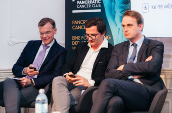 .. und das Panel: Martin Schindl, Stefan Stättner und Armin Gerger (v.l.n.r.).