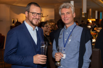 Gynäkologen unter sich: Daniel Egle und Christopher Hager (v.l.n.r.).