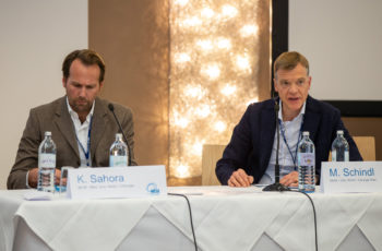 Den Abschluss eines intensiven Fortbildungswochenendes machte die Task Force Pankreas mit Klaus Sahora und Martin Schindl als Vorsitzende (v.l.n.r.).