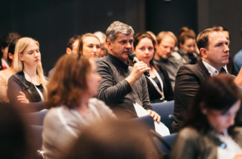 Auch das Publikum beteiligte sich an der Diskussion.
