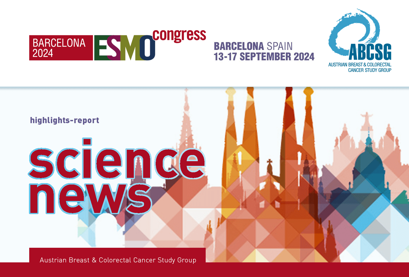 science news ESMO – European Society for Medical Oncology - ABCSG