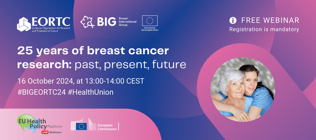 Webinar "25 years of breast cancer research: past, present, future"