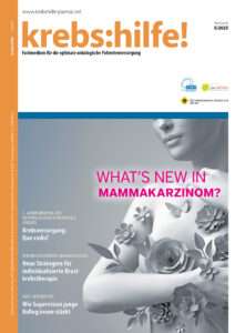 ABCSG in der „krebs:hilfe!“ 05/25