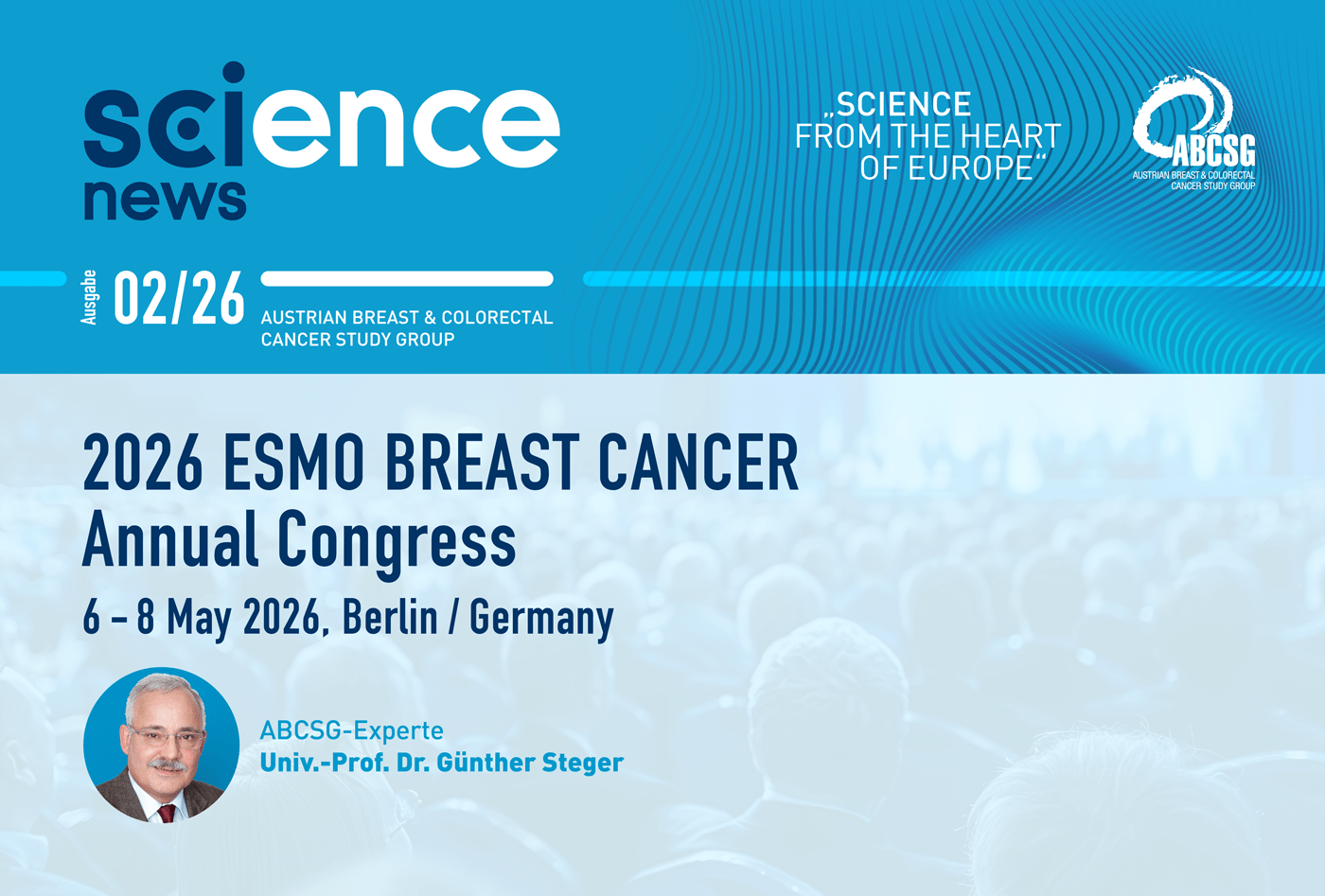 Science News ESMO Breast Cancer 2026 Annual Congress ABCSG