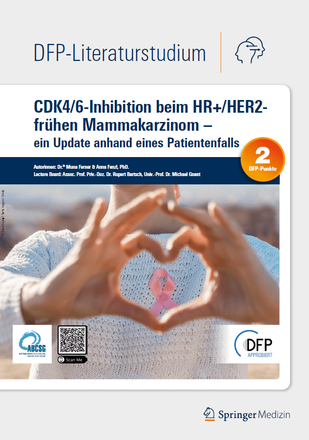 CDK4/6‑Inhibition beim HR+/HER2- frühen Mammakarzinom – ein Update anhand eines Patientenfalls